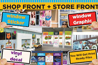 do custom window graphic, decals, vinyl or window sticker