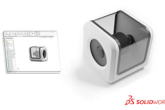model cad design in solidworks or inventor