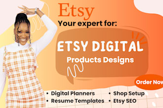 set up etsy shop, etsy store creation and etsy pod store, etsy digital planner