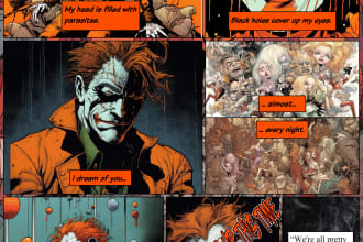 write and draw your comics with midjourney