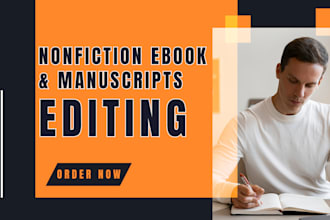 edit nonfiction ebooks and manuscripts