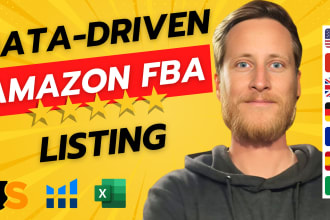 write and optimize high converting amazon fba listings