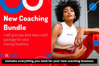 give you all you need for a new life coaching business,