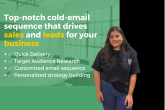 create selling cold email sequences to drive sales for you