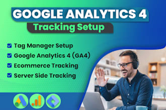 setup or fix google analytics 4, ga4 ecommerce tracking ga4 server side tracking