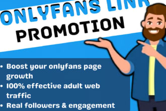 effectively promote your onlyfans page and generate organic traffics