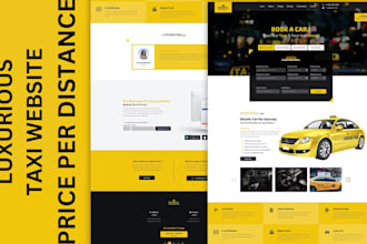 create taxi booking website chauffeur website limousine website taxi website