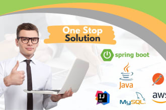 create java application, restful apis and microservices using spring boot