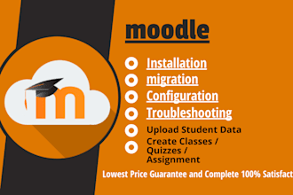 install, configure, migrate and upgrade your moodle website