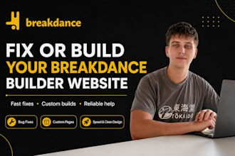fix or build breakdance builder website