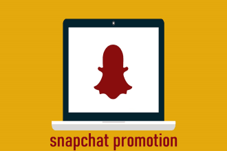 snapchat promotion, snapchat marketing, social media manager, organic promotion