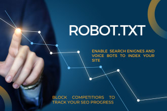 create and optimize robot txt for boosted ranking