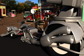 design professional 3d low poly models for games and props