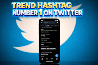 trend hashtag on the twitter x panel to boost visibility