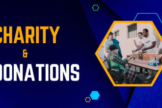 create a responsive charity website, ngo and donation website