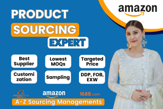 be your amazon product sourcing agent from alibaba and china