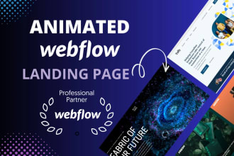 design or develop webflow website, figma to webflow, webflow expert