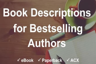 craft a captivating and compelling book description
