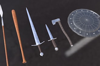 3d model any of your needs props and objects