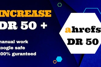 increase domain rating ahrefs DR 70