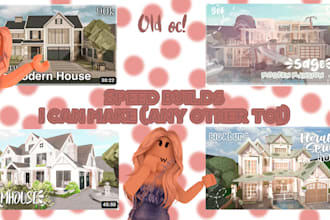 Big Deals!  make a bloxburg house for you