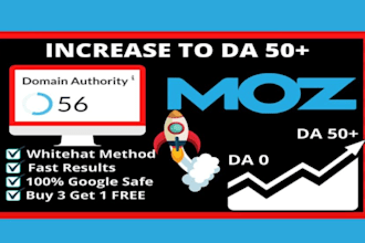 increase domain authority moz da pa using seo backlinks