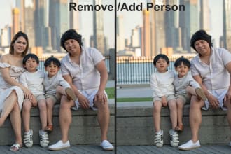 do move person add person and change background