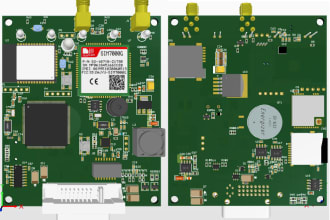 do design the stm32, esp32, lora, nrf, gps, GSM, wireless, prototypes