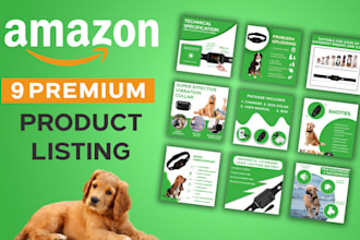 design eye catching ebc content amazon product listing