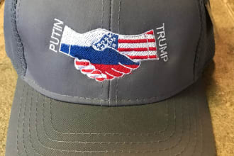 embroidery digitizing for caps logo into dst, pes, 1 hour