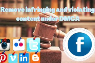 remove copyright infringement and leaked content under dmca