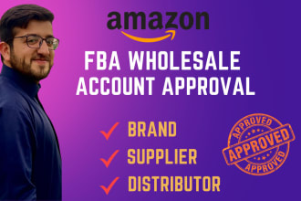 open wholesale accounts with suppliers and distributors for amazon fba