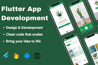 develop mobile and web apps with flutter bloc, firebase