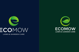 design landscape agriculture and lawn care logo