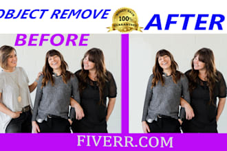 do object remove, unwanted object, person remove from photo