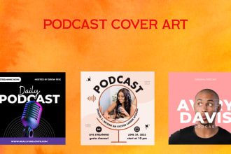 design podcast cover art, podcast logo design, podcast picture design