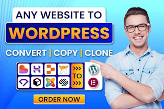 convert lovable ai, hostinger ai, replit or wix to wordpress