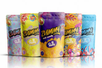 do stand up pouch design, mylar bag, cbd label design