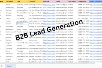 do b2b lead generation and virtual assistant