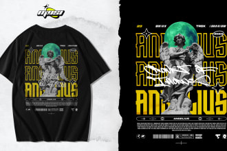 design urban brutalist streetwear tshirt art for your brand or clothing line
