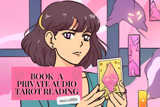 do a personal audio tarot reading