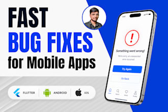 debug and fix bugs in your flutter or android mobile app