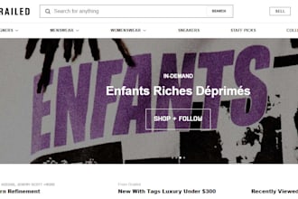 product listing grailed amazon shopify aliexpress etc