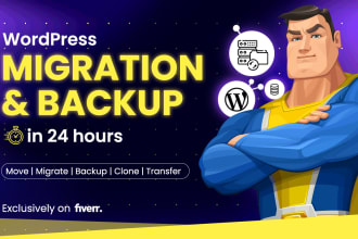 do wordpress backup, cloning, and migration