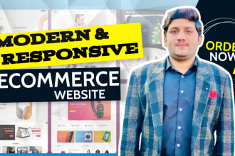 design and develop opencart ecommerce website for you