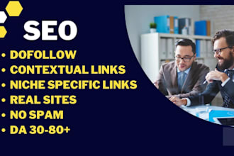 provide high da dofollow SEO backlinks expert website doctor