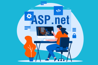 develop asp net mvc, net core web application