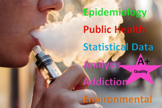 offer to write epidemiology analysis, statistics and public health issues