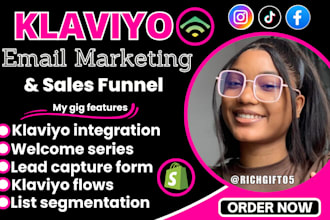 klaviyo email marketing klaviyo flows boost shopify website sales marketing