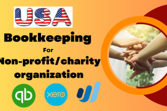 do charity church nonprofit  bookkeeping  in quickbooks wave and xero